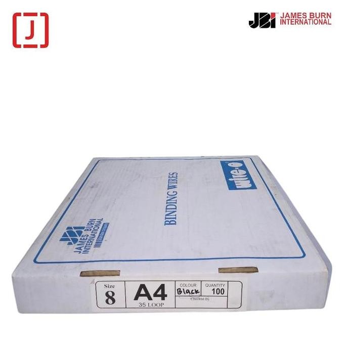 

Promo Spiral Kawat A4 3:1 No. 8 (1/2") JBI - Hitam (Box Isi 100 Batang) COD