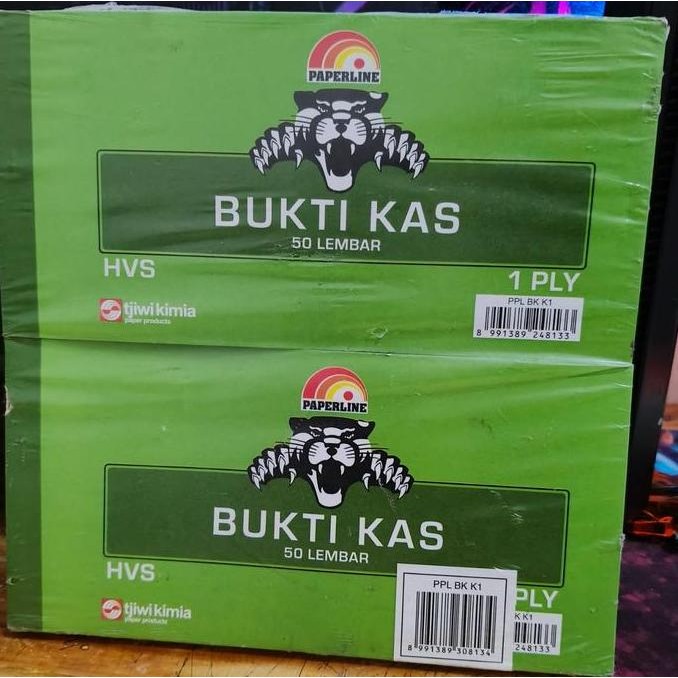 

Buku Bukti Kas 1Ply # 1Pak