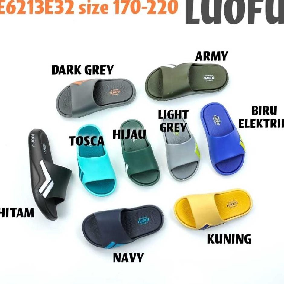 E6213E32 Luofu Jelly Sandal Karet Empuk Anak Selop Sendal Cewek