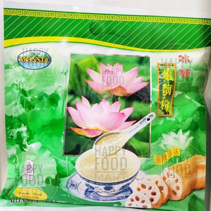 

Original Monsta Tepung Akar Teratai Yanbao - Lotus Root Powder / Bubuk Herbal
