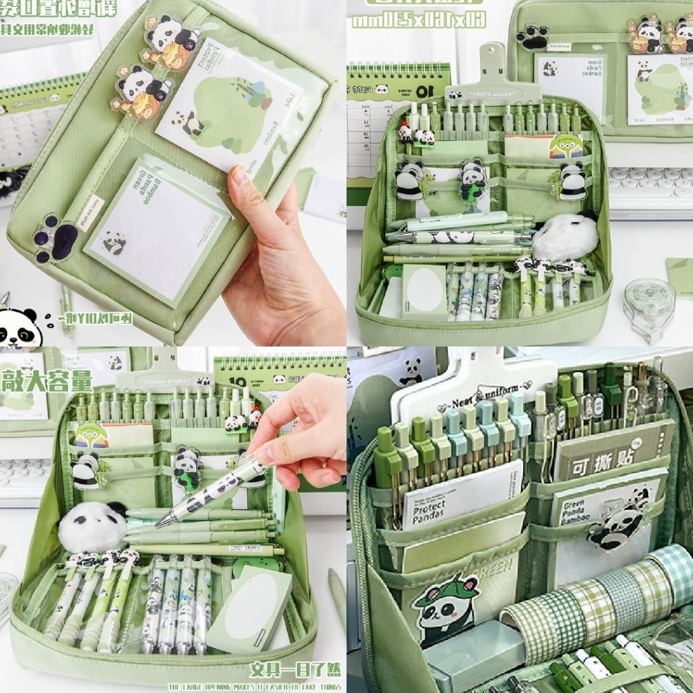 

Dgh-43 Charmant 12-Layer Super Large Capacity Pencil Case Kawaii Canvas Pencil Box Pen Pouch Organizer For Girls Back To School Stationery Dgh-43