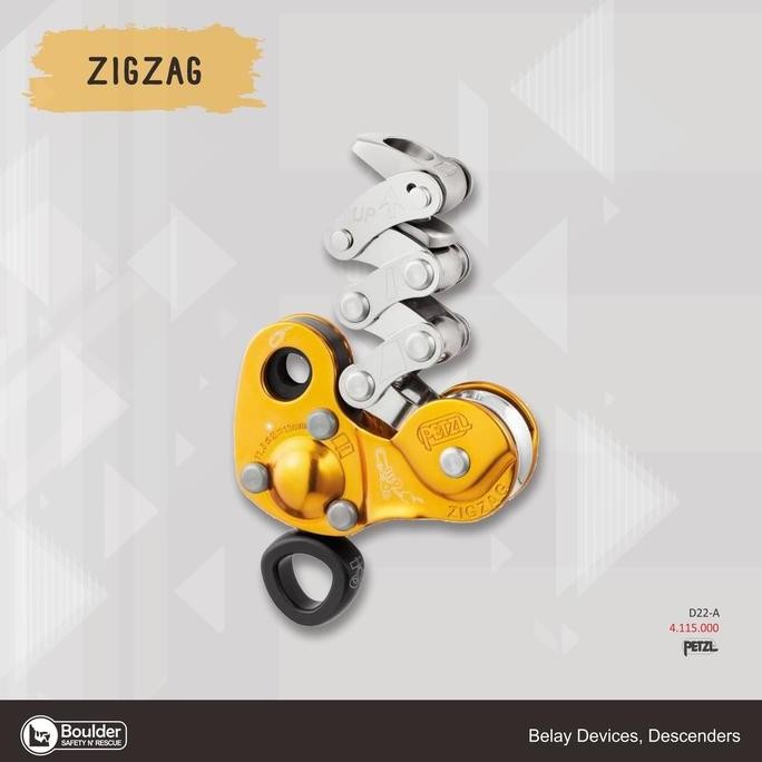 PETZL ZIGZAG ORIGINAL DAN TERPERCAYA