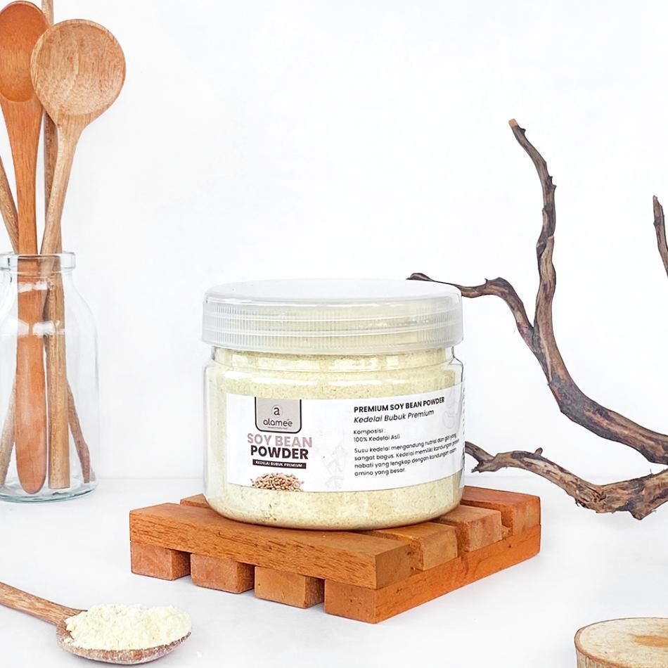 

Alamee Kedelai Bubuk Soybean Milk Powder Murni Kacang Kedele Soy Bean Susu 125Gr