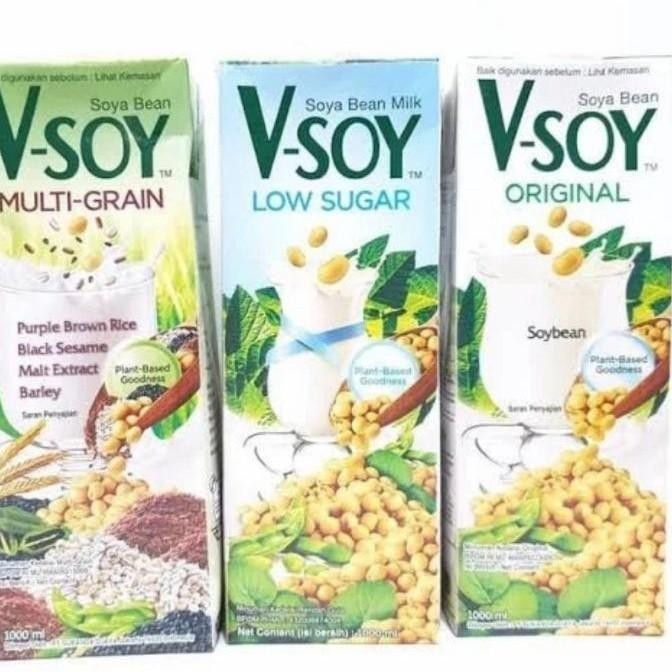 

Susu Vsoy 1 Liter Multi Grainlow Sugar