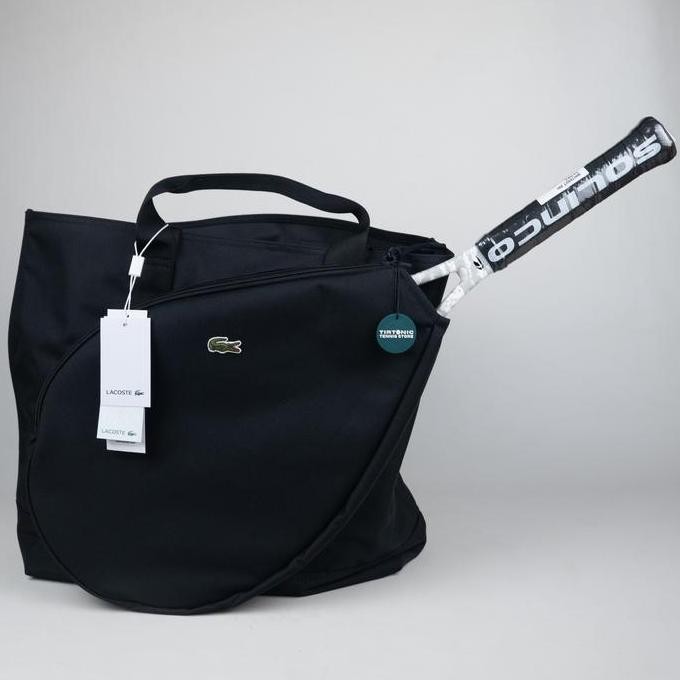 Terlaris Tas Tenis Lacoste Neocroc Tote Bag Tennis Black BNWT ORIGINAL Best seller