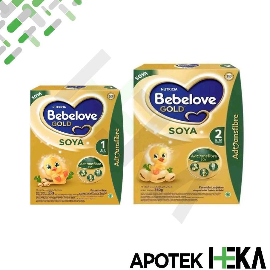 

Bebelove Gold Soya 170 G 360 G Susu Formula Protein Kedelai Depok