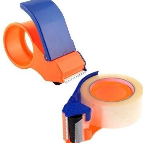 

Tape Dispenser Plastik Alat Pemotong Lakban Tape Cutter P003P