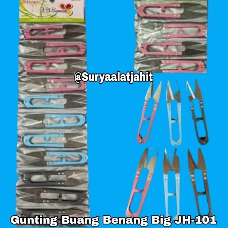 

Gunting buang benang Big JH101 Hurrah Delica =rp.36.500/1lusin RB3