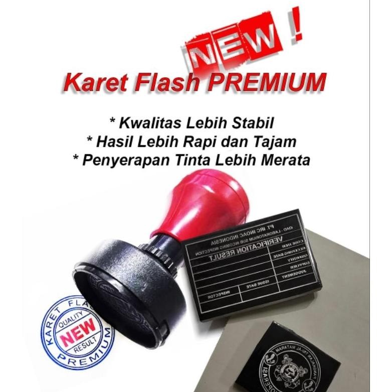 

Karet Stempel Flash "Mark" - (Warna Abu-Abu) RB3