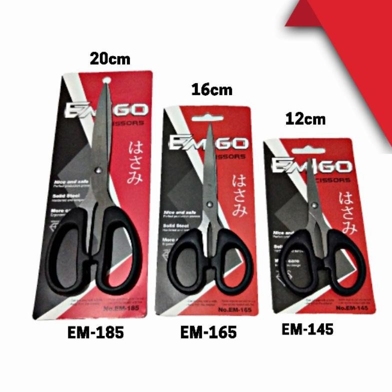 

Gunting kertas Emigo emidio Besar sedang kecil grosir(6pcs) RB2