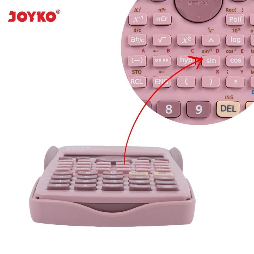 

JOYKO CC 23BP Kalkulator Ilmiah 240 Func Scientific Calculator C23BP ko RB2
