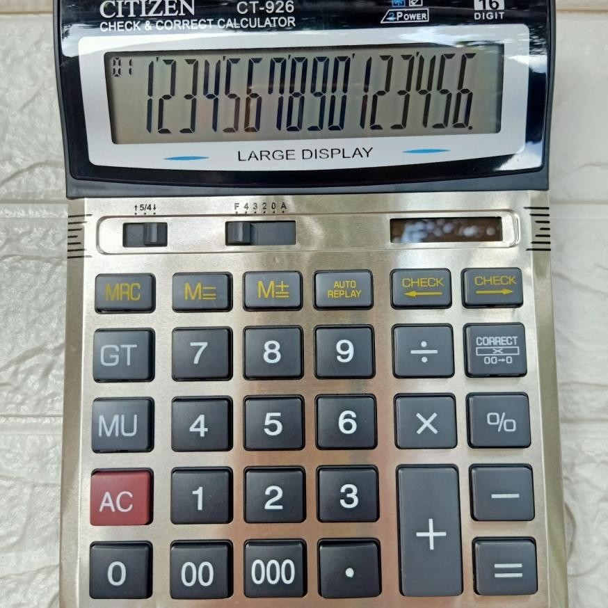 

Kalkulator / Calculator Citizen CT 926 16 Digit RB2