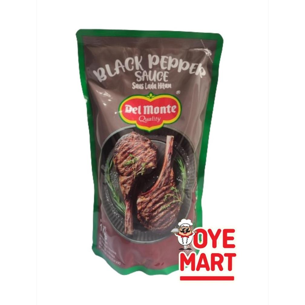 

Delmonte Black Pepper Sauce 1kg / Saus Lada Hitam Nugi