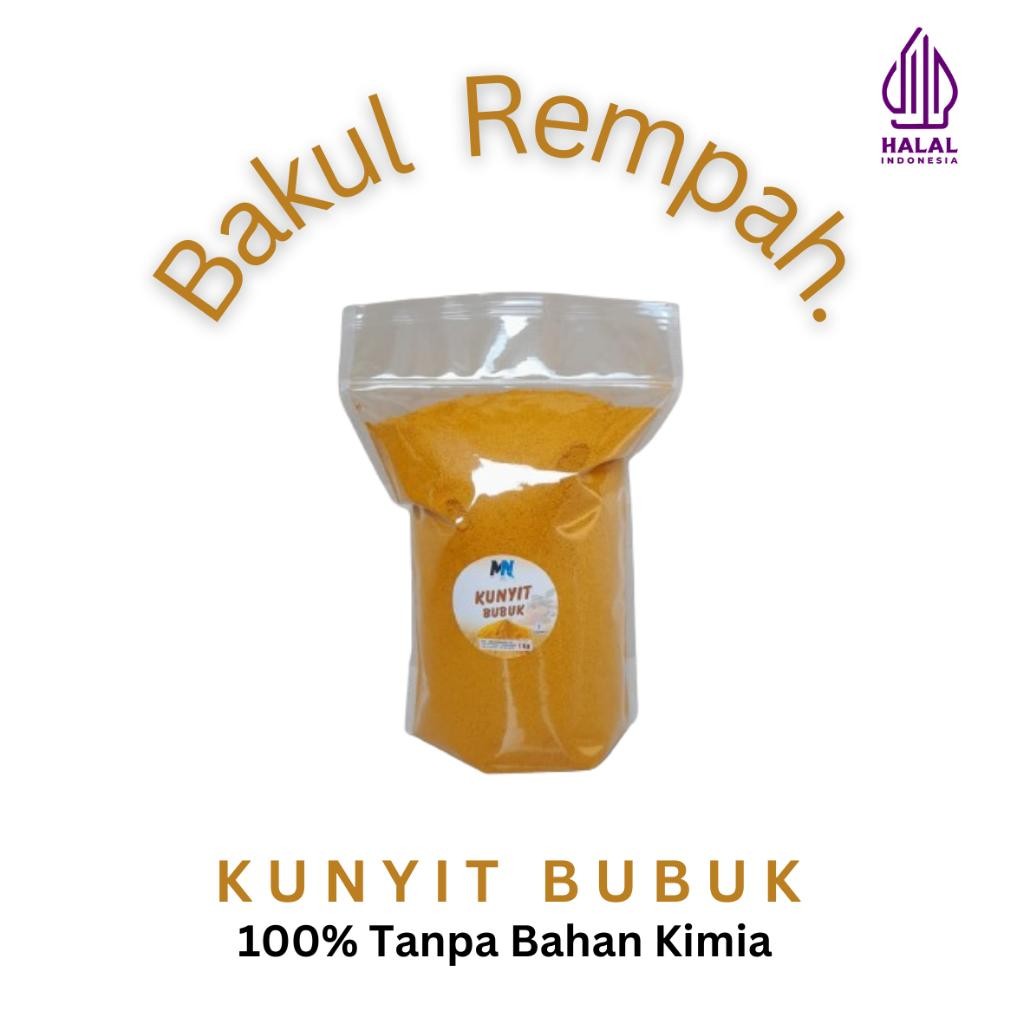 

Bumbu Dapur 1KG KUNYIT BUBUK ASLI TANPA CAMPURAN MSG 100% HALAL Nugi