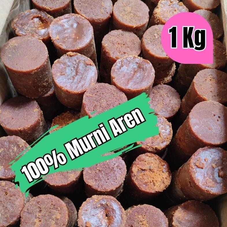 

Gula Aren Asli 100% Gula Kawung 1Kg Nugi
