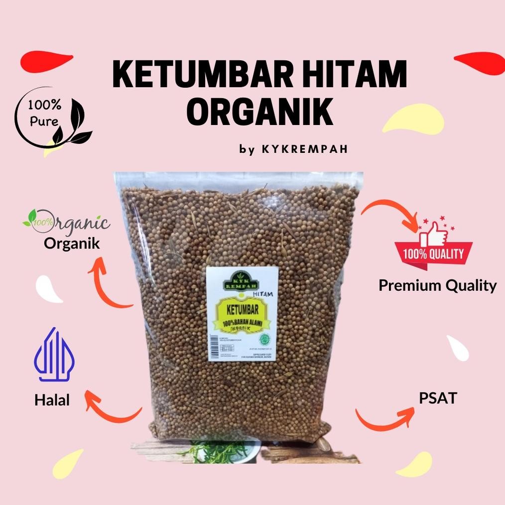 

Ketumbar Hitam Organik JSR PREMIUM [ 500 gram] | Teh Ketumbar Nugi