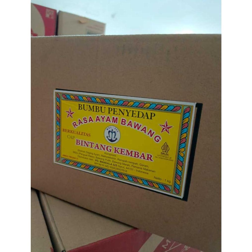 

Bumbu Bintang Kembar MDL-525 Ayam Bawang 1KG/1000GR [1 Dus] Nugi