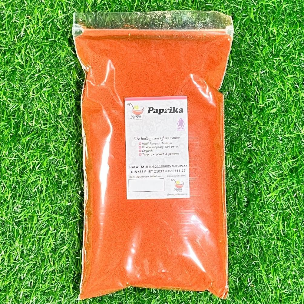 

Paprika Bubuk Grade A Kemasan 1 Kg - Rempah Bu Risma Nugi