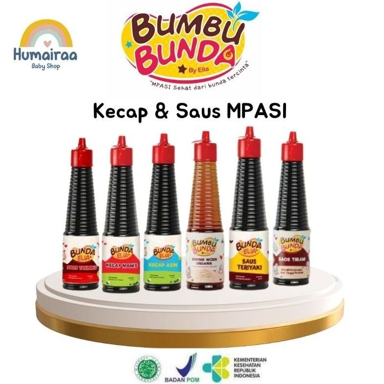 

Bumbu Bunda Elia Kecap dan Saus MPASI Tanpa Pengawet Nugi