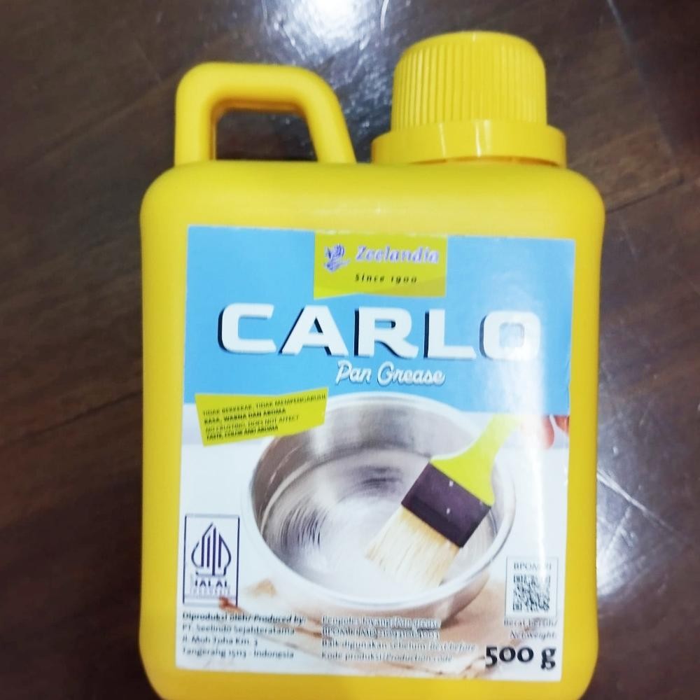 

Carlo 500 gr pengoles loyang oles loyang nabati Nugi