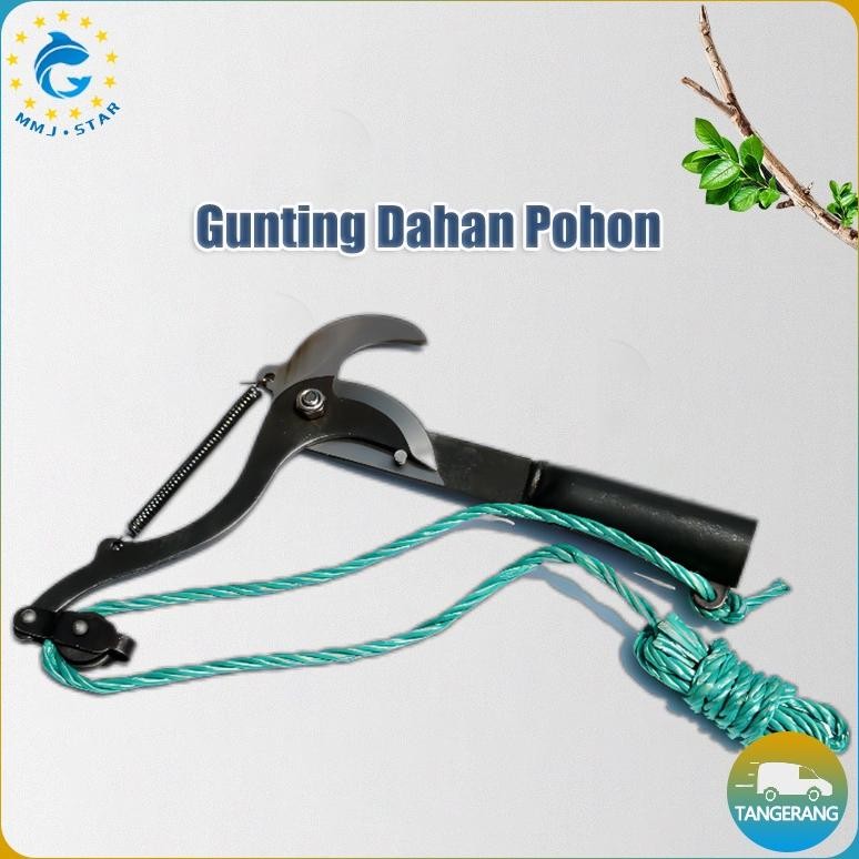 Gunting Dahan Pohon/Tree Pruner/Gunting Dahan Tarik/Gunting Tali Gergaji Pohon Anti Karat