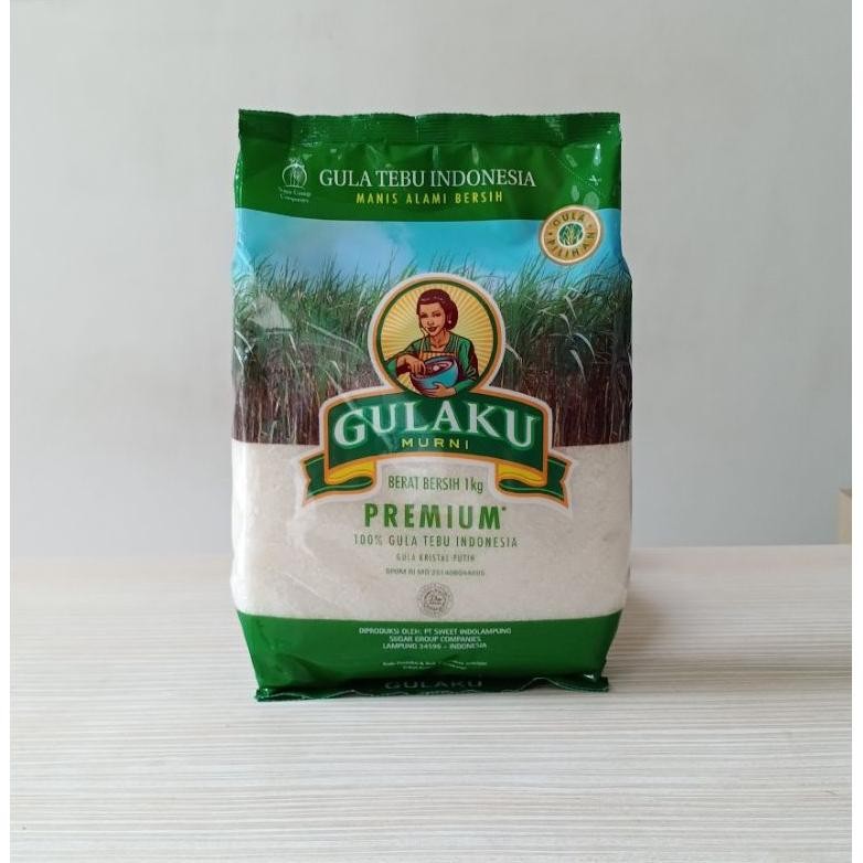 

GULAKU PREMIUM 1 KG 1KG - GULA PASIR PUTIH GULAKU 1 KG - GULA KU Nugi