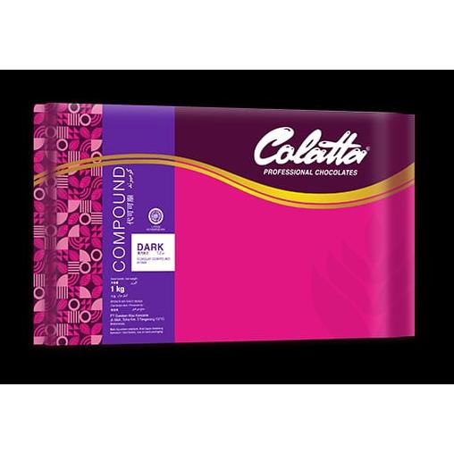 

Colatta Dark Compound Cokelat Intens 5kg/1kg/500gr/250gr Nugi