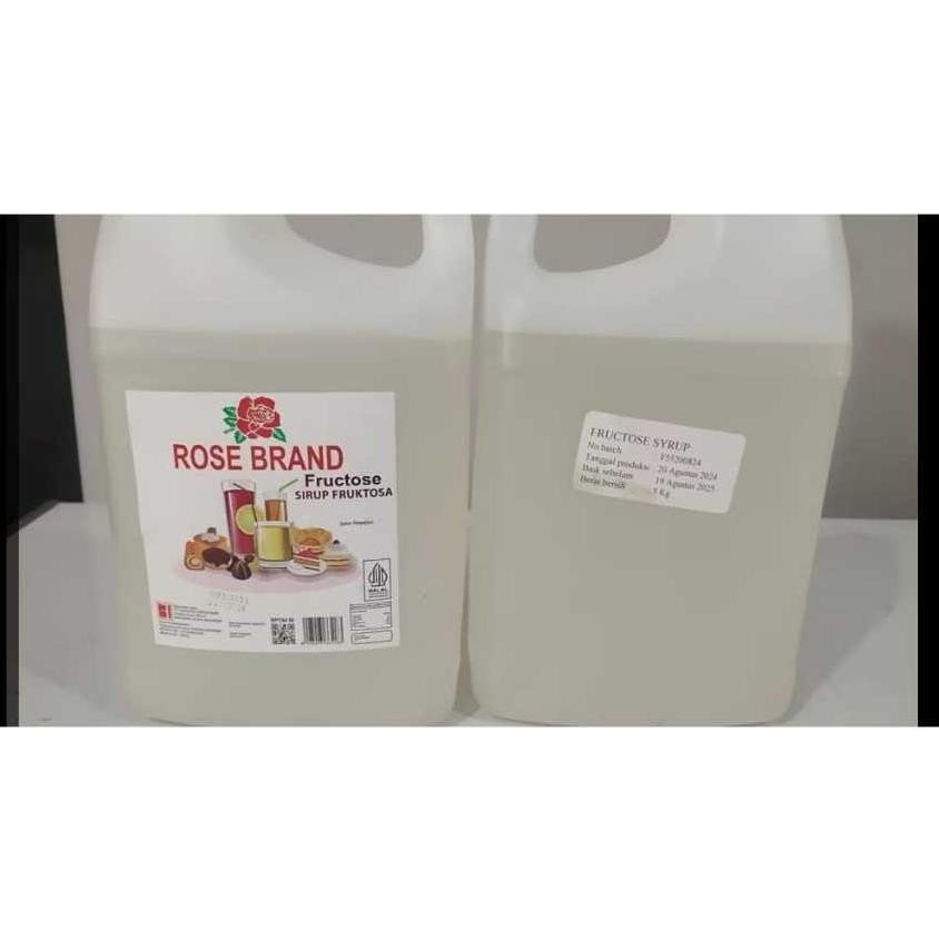 

Rose Brand Gula Cair 5KG / Tangmi Simple Syrup Fructose Mixue 5L Sirup ORI Premium Murah Nugi