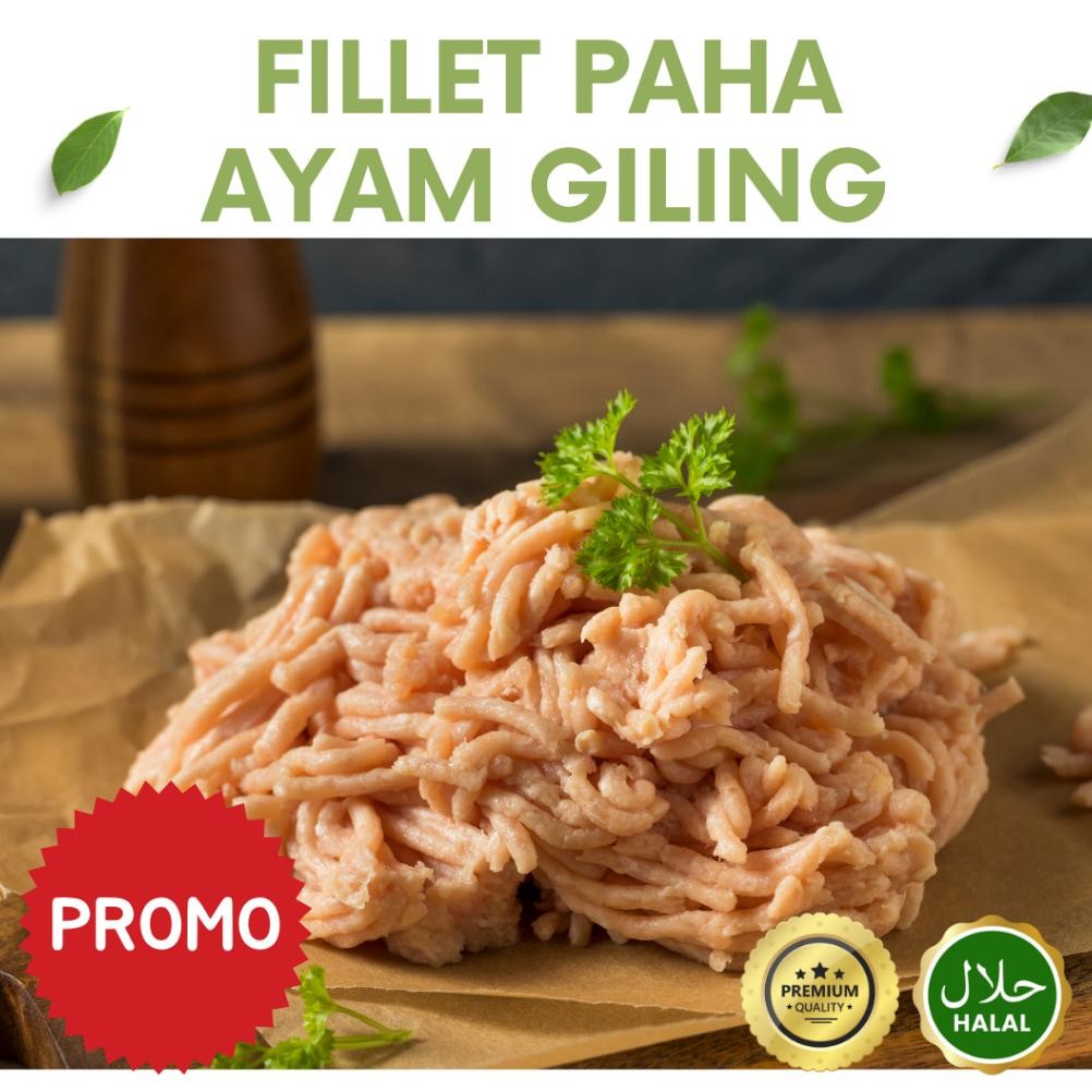 

Fillet Paha Ayam Giling Halal Tanpa Pengawet Nugi