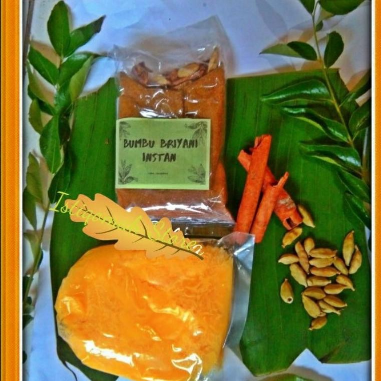 

Bumbu Nasi Briyani Komplit Minyak Samin dan Rempah untuk 2 Liter Beras ( Real Pict ) Nugi