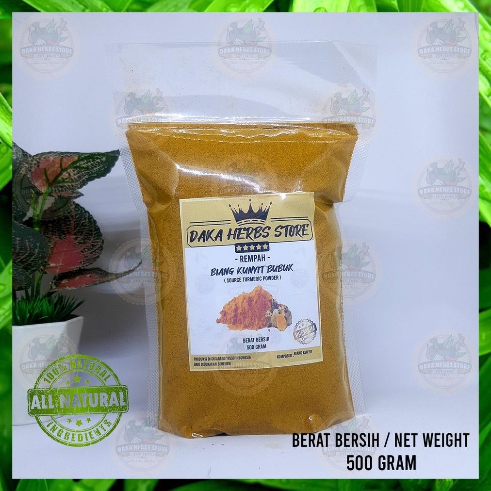 

Biang Kunyit Bubuk Murni (500 Gram) Nugi