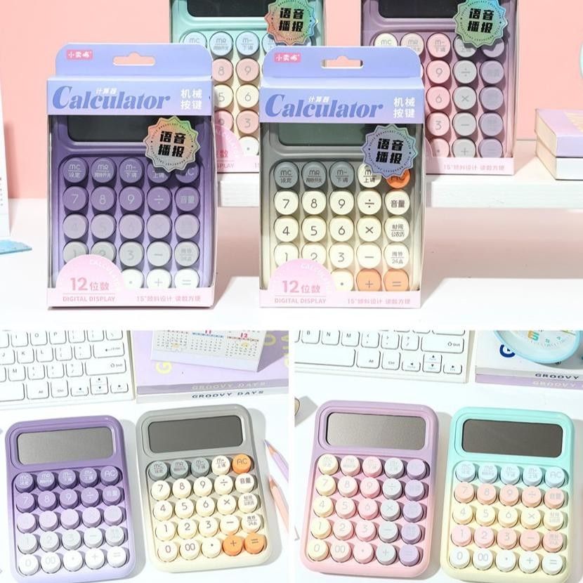 

Kalkulator Keyboard Warna Gradiasi 12 Digit RB2