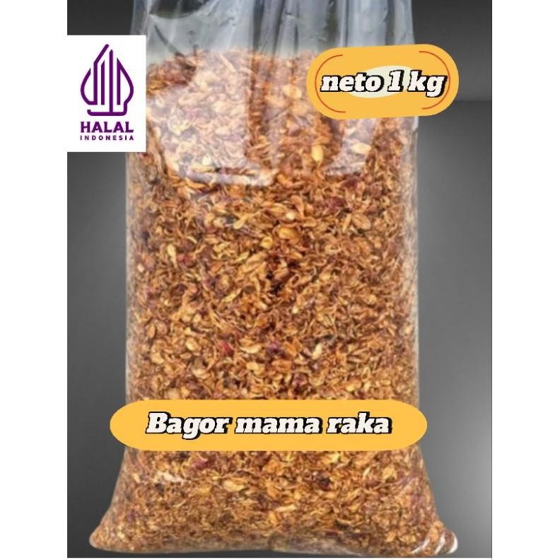 

Bawang Goreng Asli Brebes Kriuk Grade C 1 Kg Siap Saji Nugi