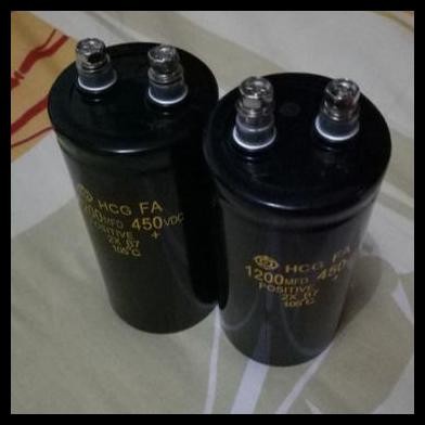DISKON ELCO 1200UF/450V 1200UF 450 VOLT 
