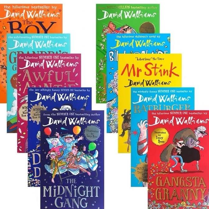 

David Walliams Box Set 10 Buku