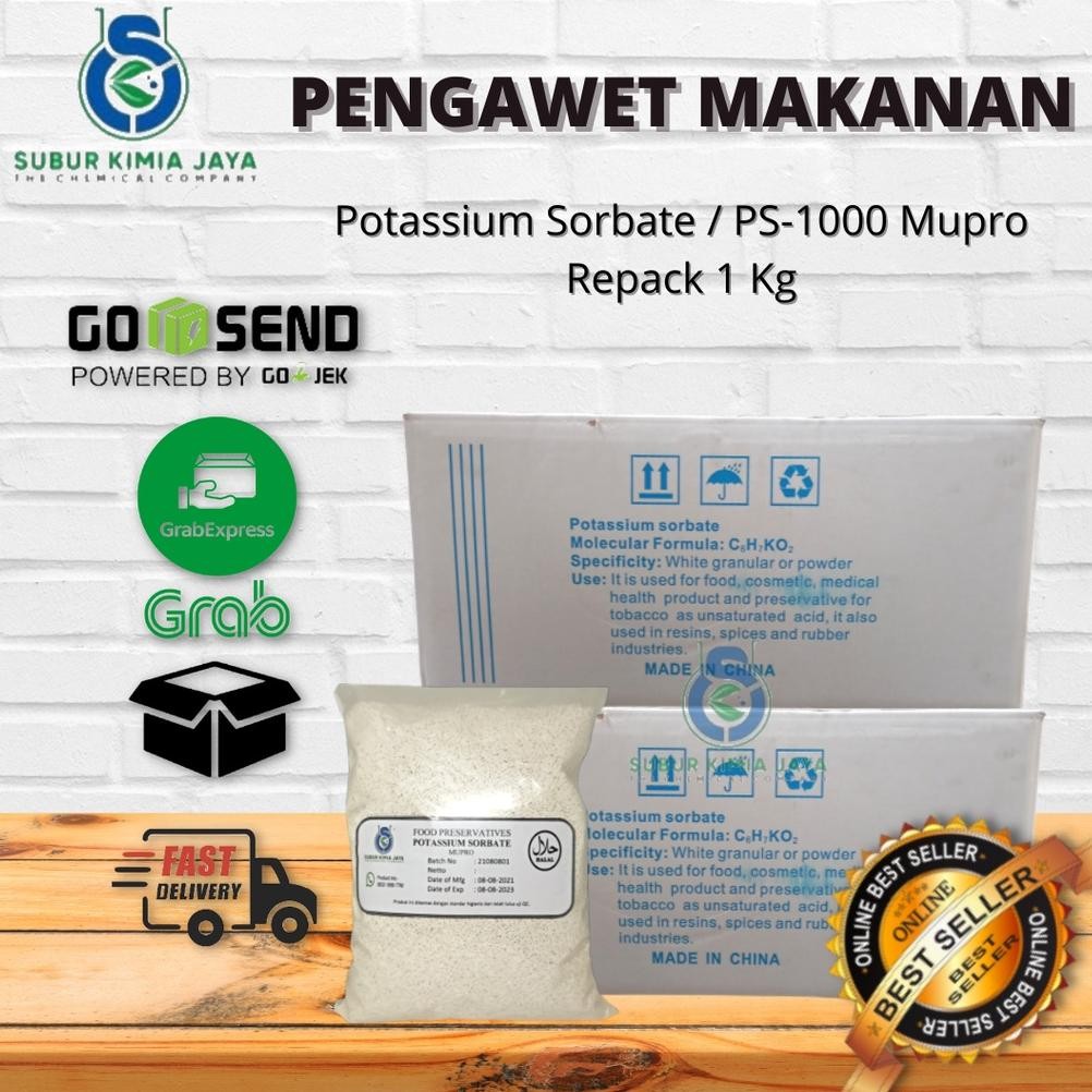

Potassium Sorbate / Pengawet Makanan / Pengawet Minuman / Kalium Sorbate 1 Kg Nugi