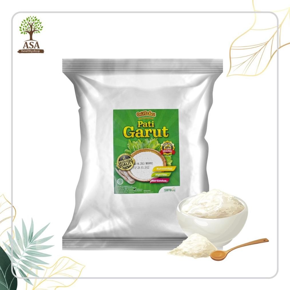 

Oriflakes Tepung Pati Garut 1 Kg Nugi