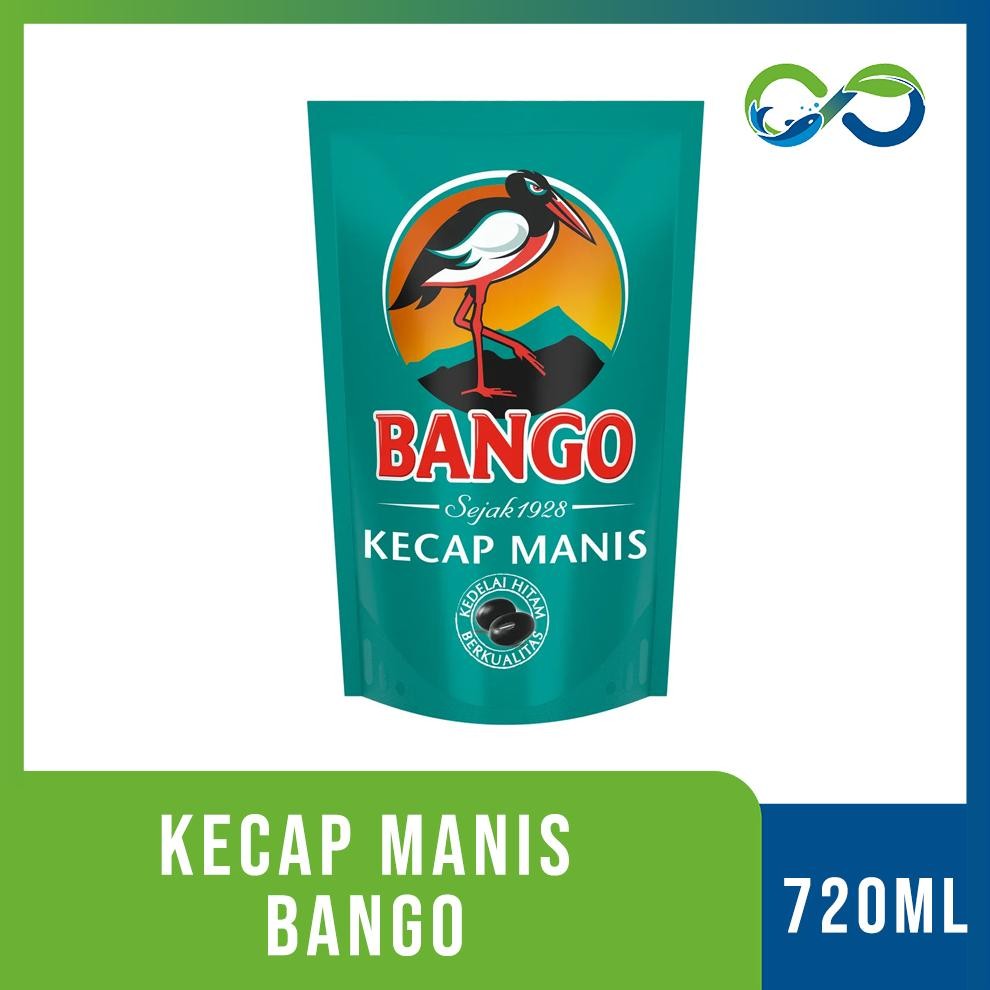 

[AquaEcoFarm] Bango Kecap Manis Refill 720g/520 mL Bandung Nugi