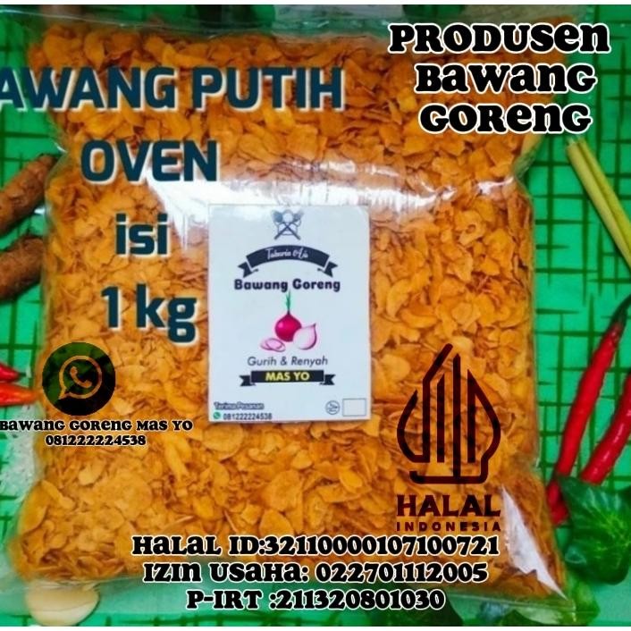 

Bawang Putih Goreng 1kg Nugi