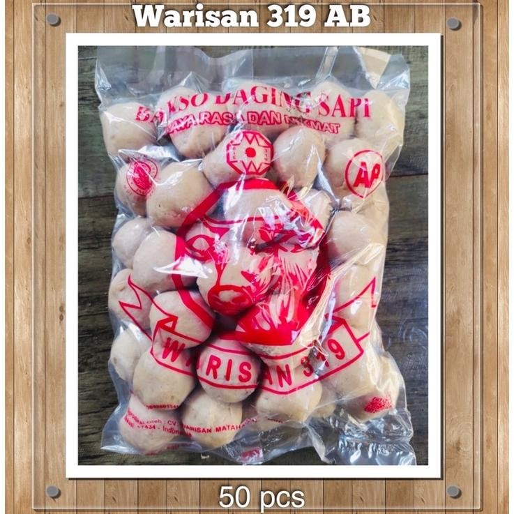 

Bakso Daging Sapi Warisan 319 AB isi 50 - AB 50 Nugi