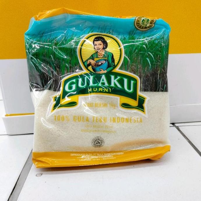 

Gulaku gula pasir 1KG kuning Tebu Food Sugar Putih DS