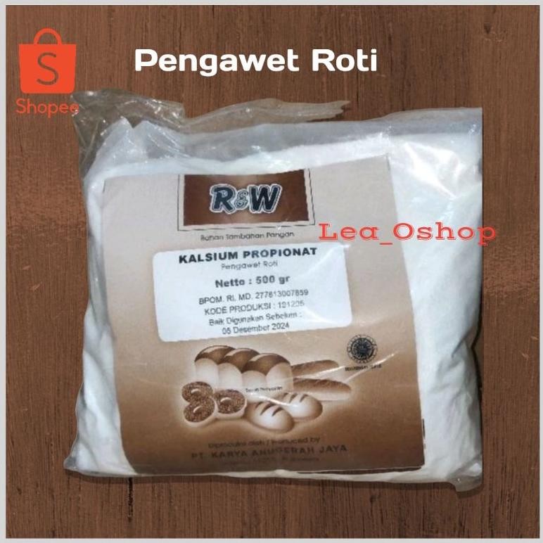 

Kalsium Propionat Pengawet Roti 500g Berkualitas Nugi