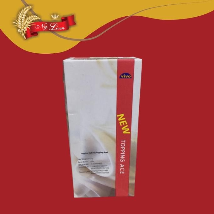 

VIVO Topping Ace / Whipping Cream Nabati / Non Dairy 1100 gr (Gojek) Nugi