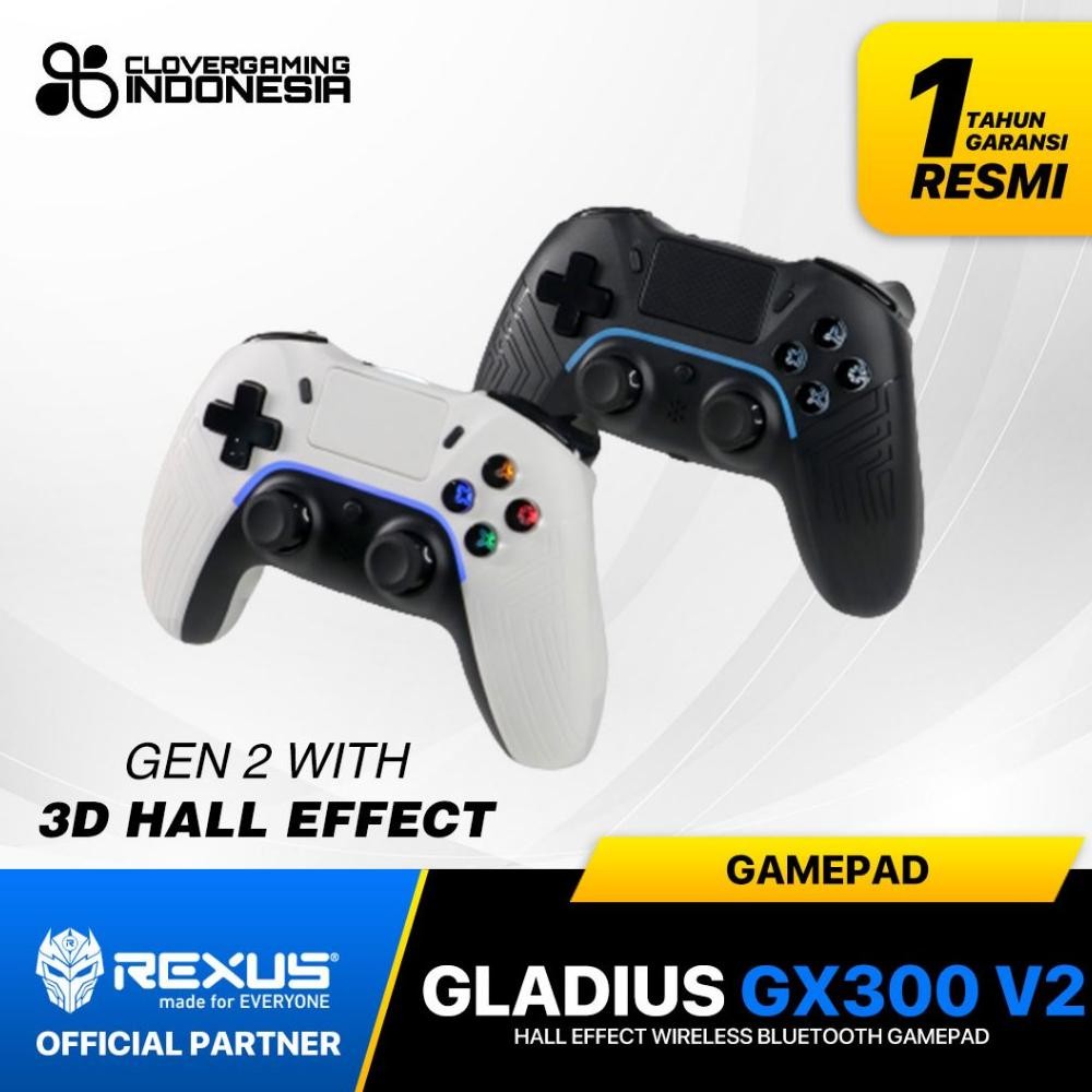 Rexus Gamepad Gladius GX300 - Gamepad Joystick Nugi