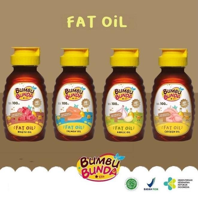 

Bumbu Bunda Elia Chicken Fat Oil / Beef Fat Oil / Minyak MPASI 100ml Nugi