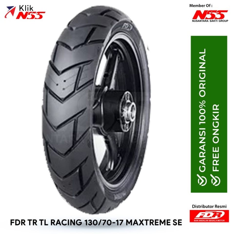 Ban Motor FDR TR TL RACING 130/7017 MAXTREME SE Ban Tubeless | 2122204092013