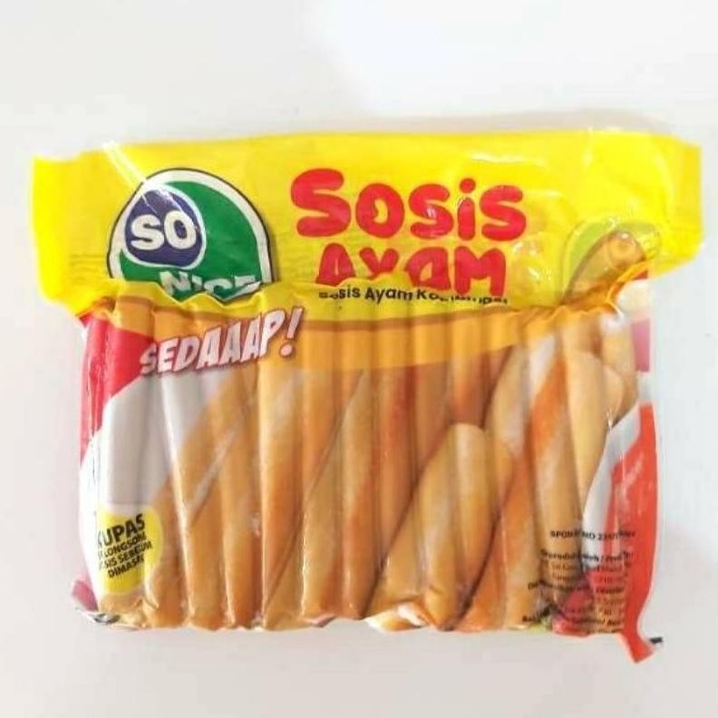 

So Nice Sosis Ayam 1 Kg Nugi