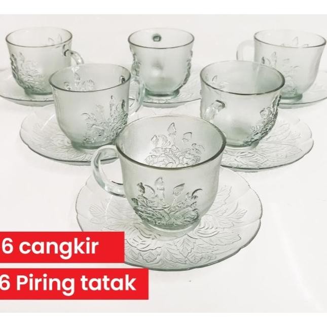 Kado Cangkir Set Isi 12Pcs Java Cangkir Kopi C Cangkir Teh Minimalis