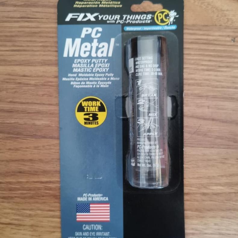 

PC Metal Epoxy Putty Lem Khusus Besi USA