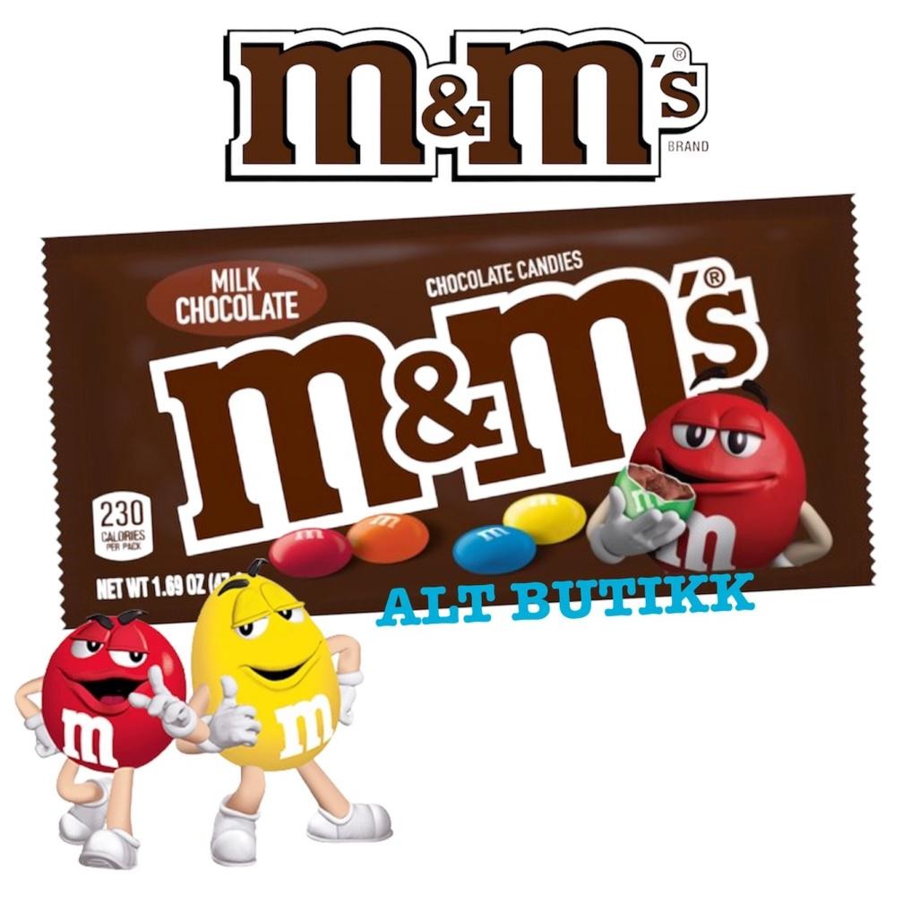 

READY STOCK M&M'S MILK CHOCOLATE CANDIES | M&M COKLAT | COKELAT MNM